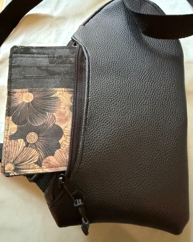 With passport wallet